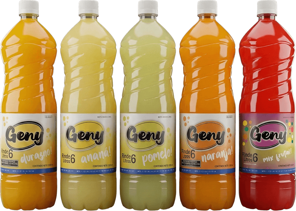 Botellas Jugos Geny