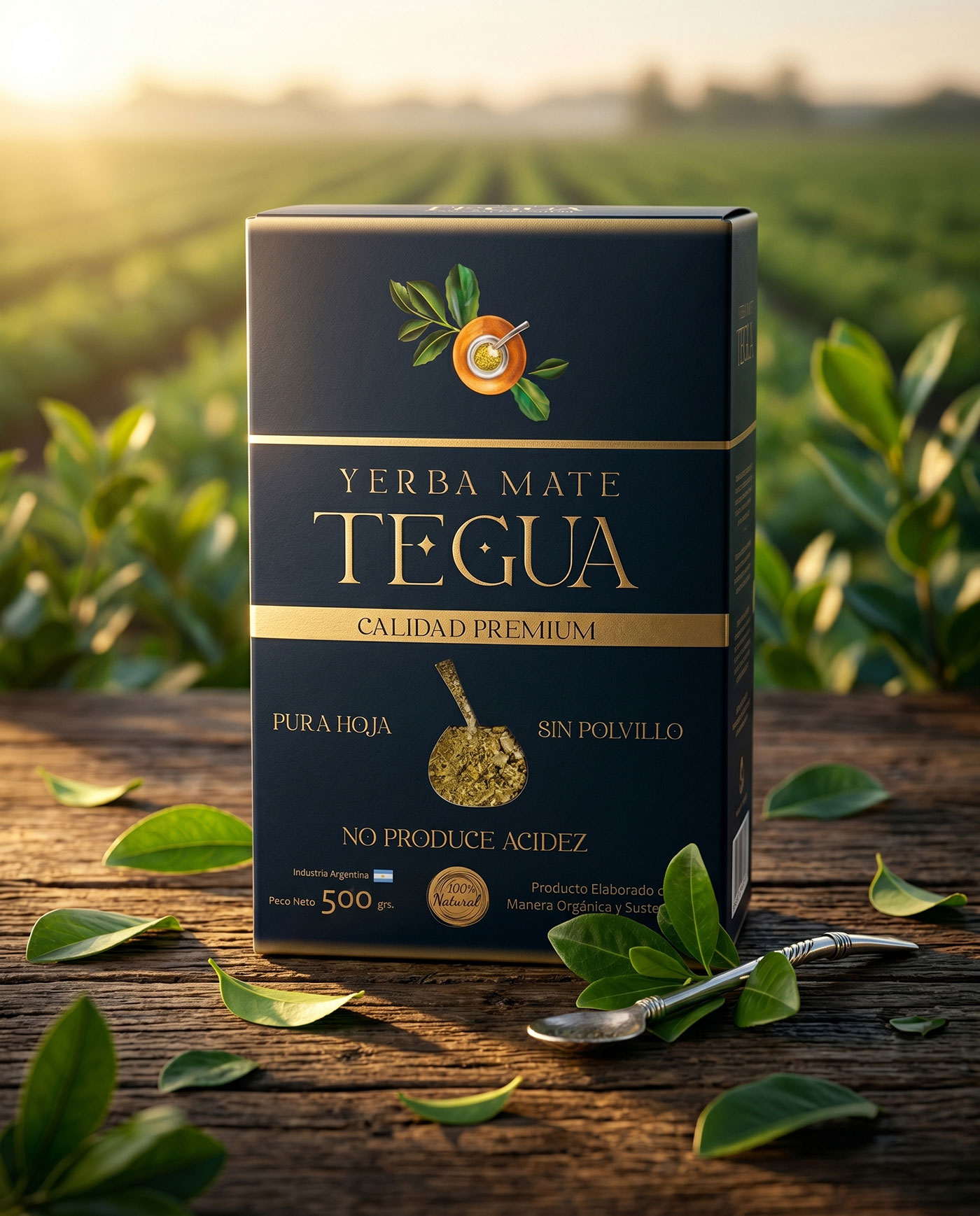 Yerba Mate Tegua x 6 - Imagen 2
