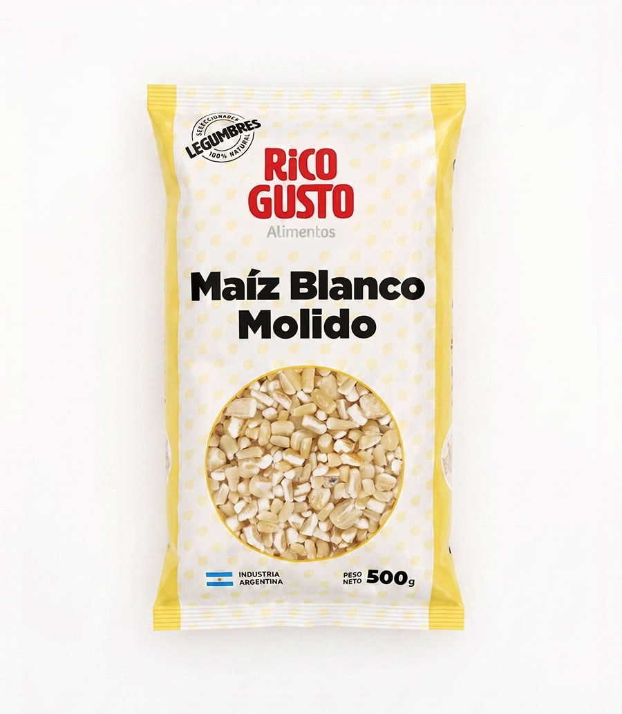 Maíz Blanco Molido x 5 Kg
